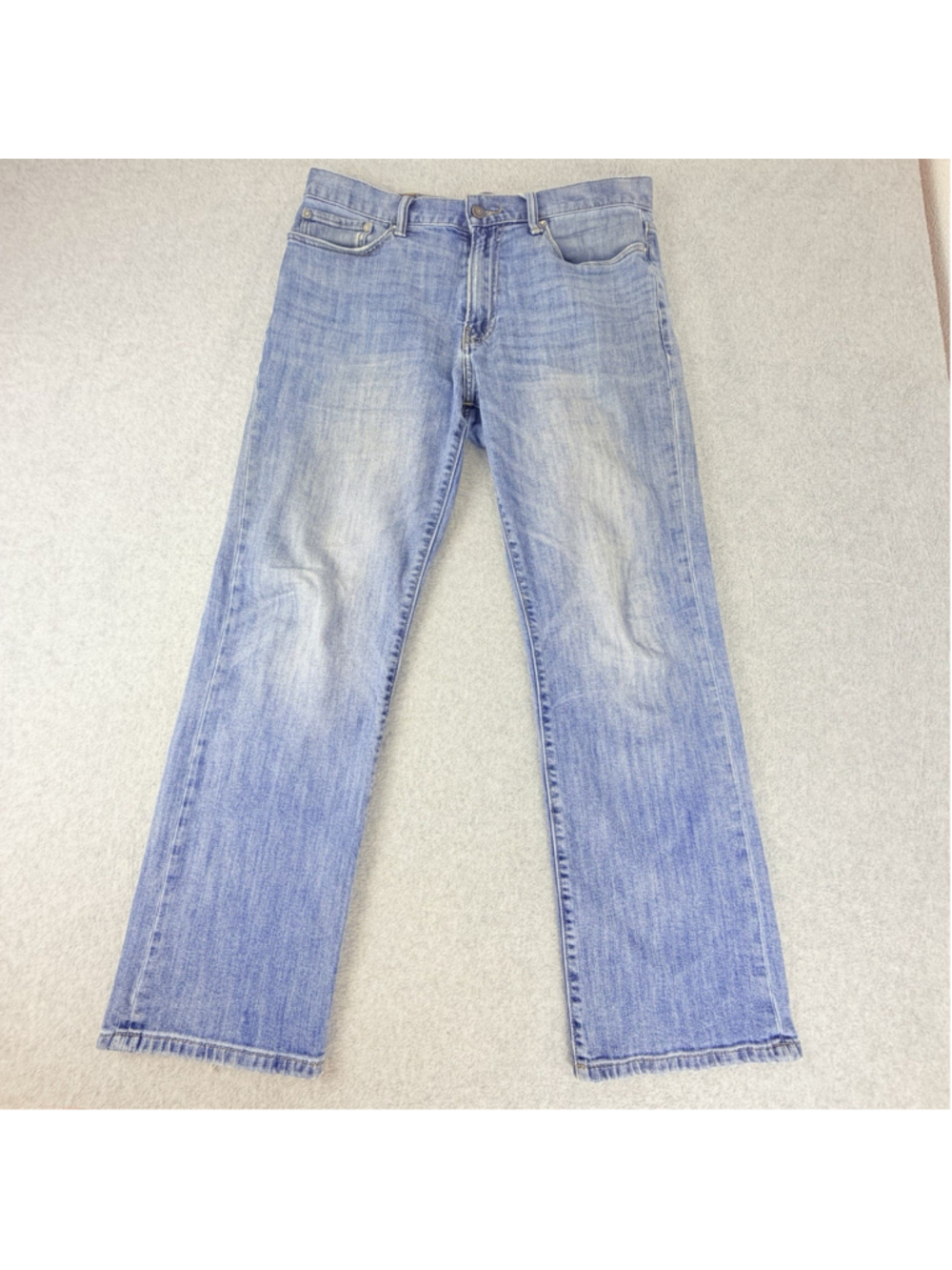LUCKY BRAND Men’s Jeans 31x30 Blue Denim Straight Leg 17” Waist 27” Inseam